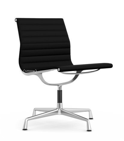 Aluminium Chair EA 105, Poli, Hopsak, Nero