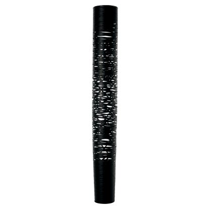 Lampadaire Tress Terra, media (H 110 x ø 24 cm), Noir