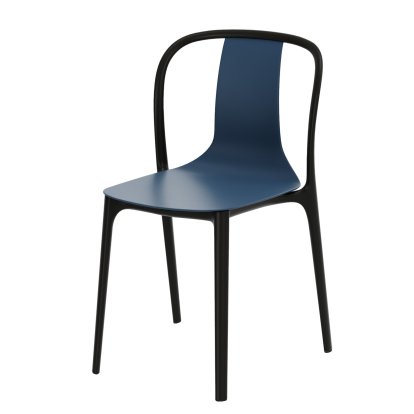 Chaise Belleville Outdoor, Bleu océan