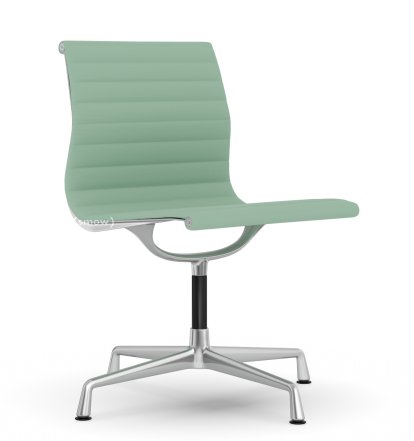 Aluminium Chair EA 101, Menthe / ivoire, Poli