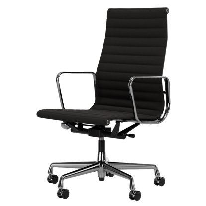 Aluminium Chair EA 119, Chromé, Hopsak, Gris foncé