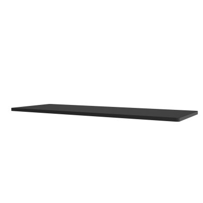 Plateau supérieur Panton Wire , Doppelt mittel (H 1,2 x L 70,1 x P 25,7 cm), MDF Black