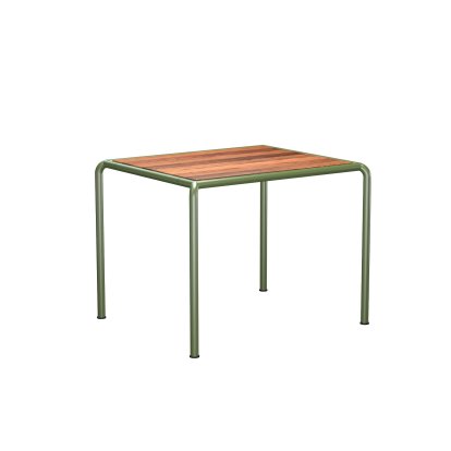 Table Avanti, 98 x 83 cm, Vert olive, Cendre thermo