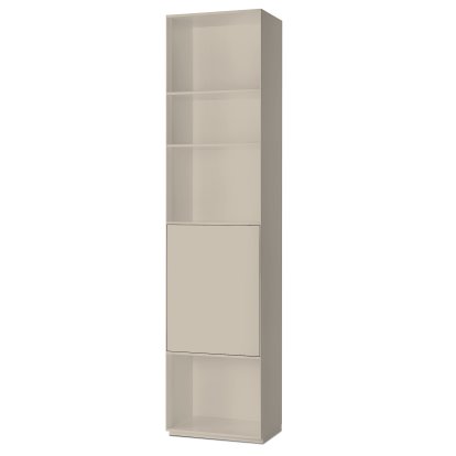 Nex Pur étagère avec porte, Largeur 50 cm, Porte en bas, Silk
