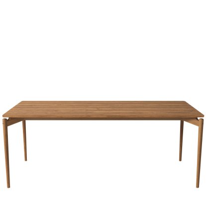 Table PUREdinner, 190 x 85 cm, Chêne huilé  , Sans panneaux d'extension