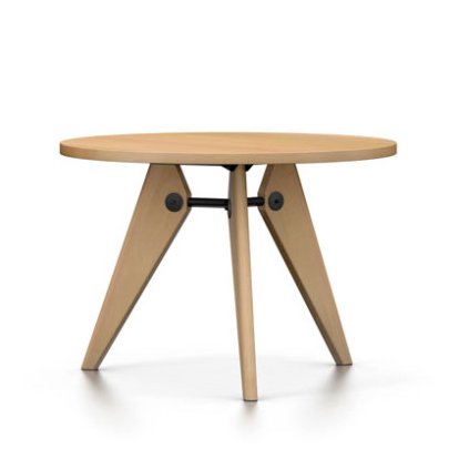 Table Guéridon, 1050 mm, Chêne massif naturel huilé