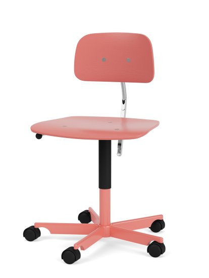 Chaise Kevi 2533, A / 38 - 51 cm, Rhubarbe, Rhubarbe