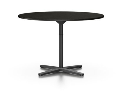 Super Fold Table, Ø 79,5 cm, Placage chêne foncé