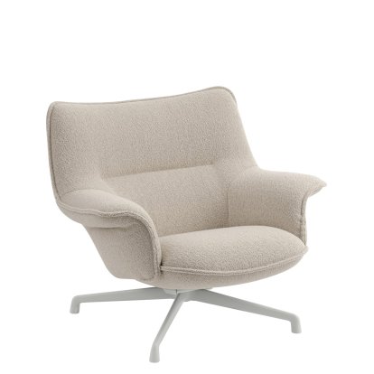 Fauteuil Lounge Doze, Sans ottoman, Hearth 7 / Gris