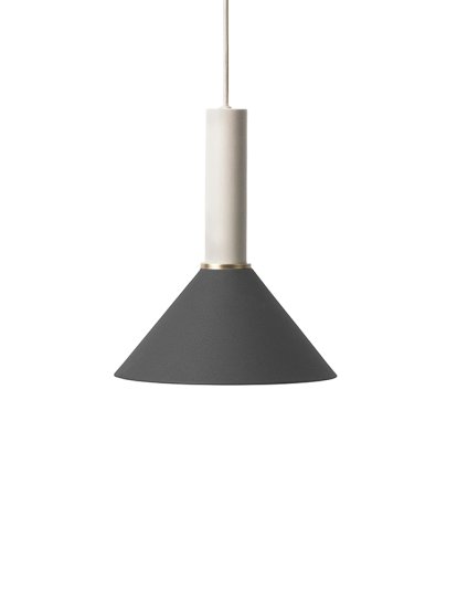 Collect Lighting, Haut, Gris clair, Cone, Black