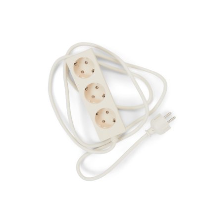 Multiprise Power Bar / Power Beam, 3 prises électriques, Perle, 2 m