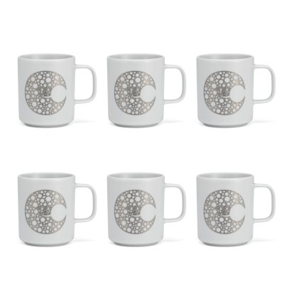 Mug à café Girard , Moon, Lot de 6