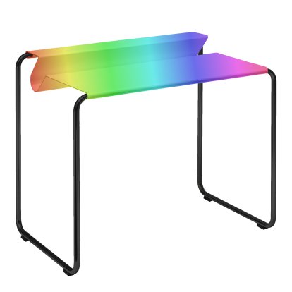 Secrétaire PS07, Couleur au choix (RAL Perle), Sans sous-main, Noir profond (RAL 9005)