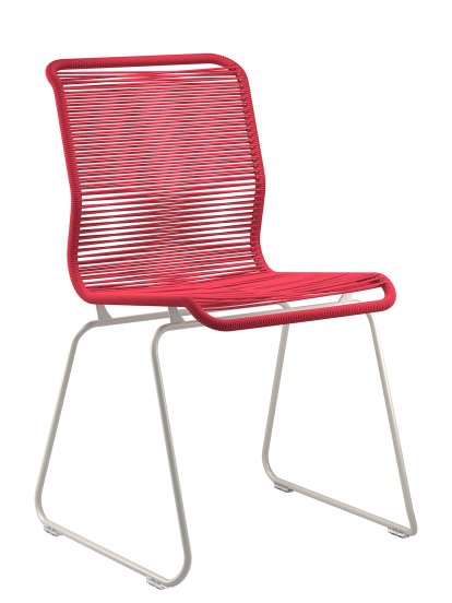 Chaise Panton One, Scarlett, Silk grey