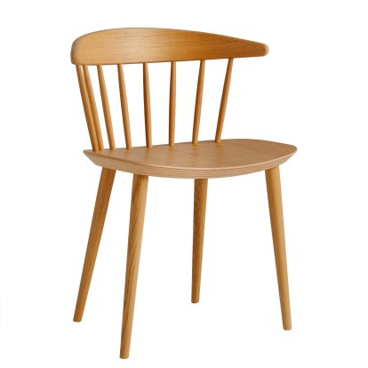 Chaise J104, Chêne huilé