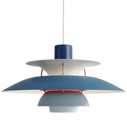 Suspension PH 5 500, Teintes de bleu
