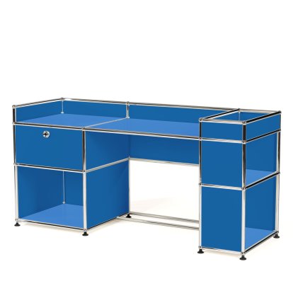 Bureau pour enfants USM Haller, Bleu gentiane RAL 5010