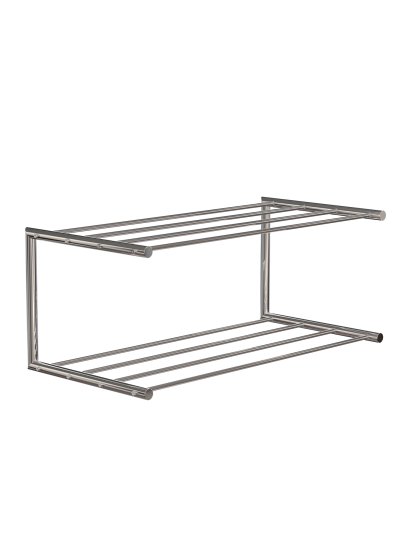 Nova Rangement à chaussures, L 61,9 x P 30 cm , Inox poli