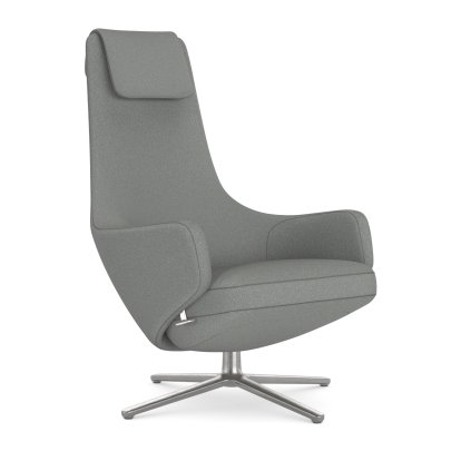 Fauteuil Repos, Fauteuil Repos, Tissu Cosy 2 Gris galet, 40 cm, Poli
