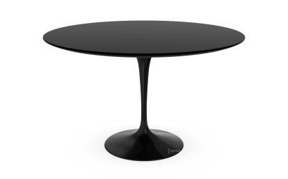 Table à manger ronde Saarinen, 120 cm, Noir, Fenix noir