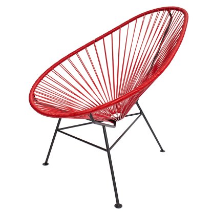 Chaise Acapulco Classic, Rouge