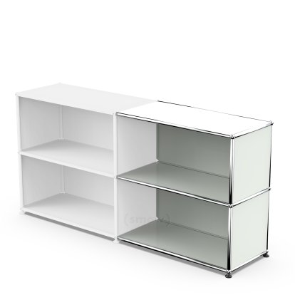 Kit d’extension horizontale USM Haller 2, Gris clair RAL 7035, 35 cm