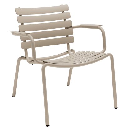 Fauteuil Lounge Alua, Beige