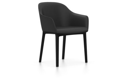 Softshell Armchair, Basic dark, Plano, Gris foncé, Patins pour tapis