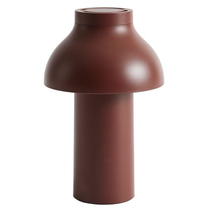 Lampe PC portable recyclée, Unicolore, Rouge oxyde