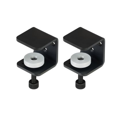 Lot de 2 accroches murales Tiptoe, Noir graphite