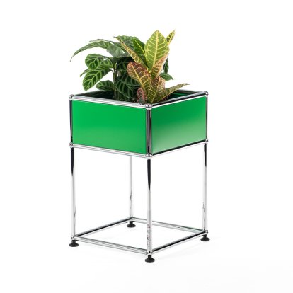 Table d'appoint USM Haller pour plantes Type 2, Vert USM, 35 cm