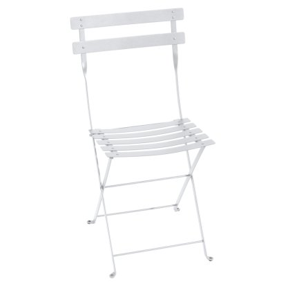 Chaise pliante Bistro, Blanc coton