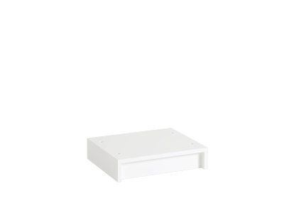 Podium Stacked 2.0 Plinth pour système d'étagères, 43,5 x 9,8 x 35 cm, Blanc