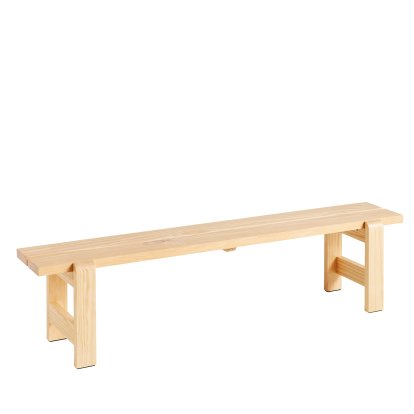 Banc Weekday, 190 cm, Pin laqué