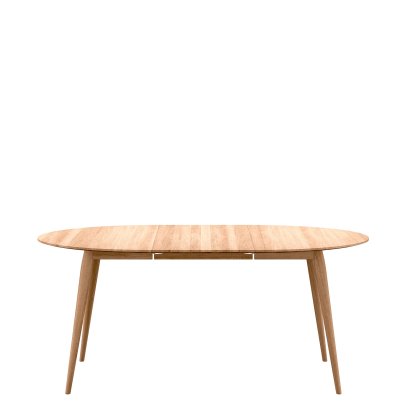 Table PLAYdinner Ronde, Chêne huilé  , L 120-170 cm, Chêne huilé  