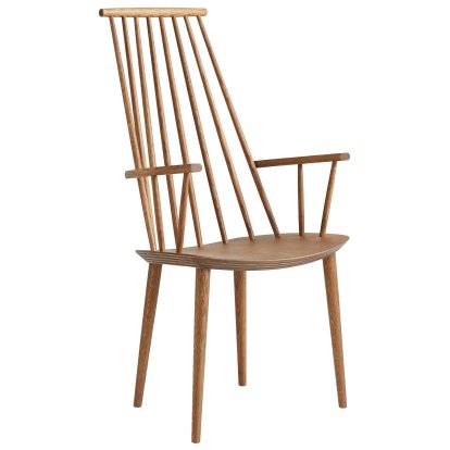 Chaise J110, Chêne huilé foncé