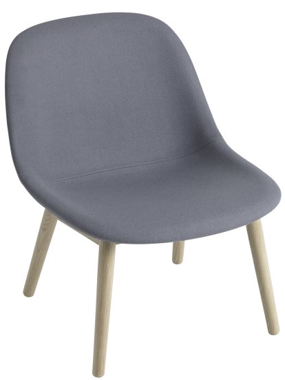 Fauteuil Fiber, Divina 154 - Bleu gris