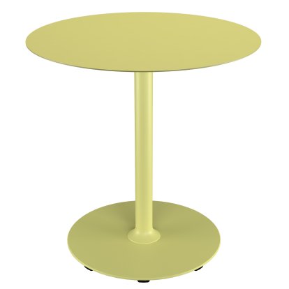 Table Pico, Zeste de citron, Rond (Ø 74 cm), Rond