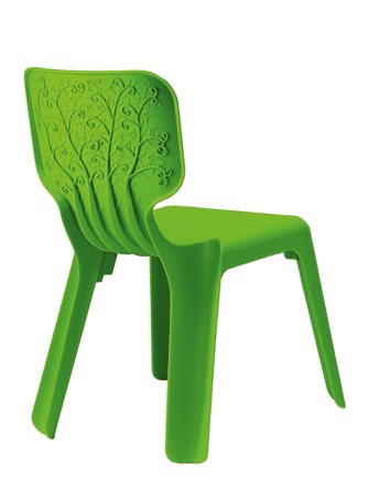 Chaise Alma, Vert