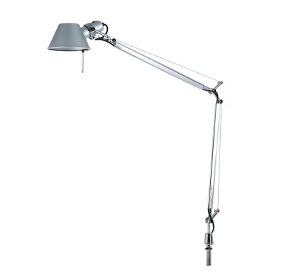 Lampe de table Tolomeo, Aluminium, Fixation à vis, Ampoule halogene