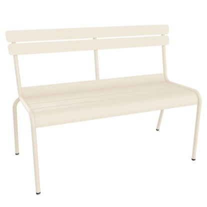 Banc à dossier Luxembourg, Beige Latte