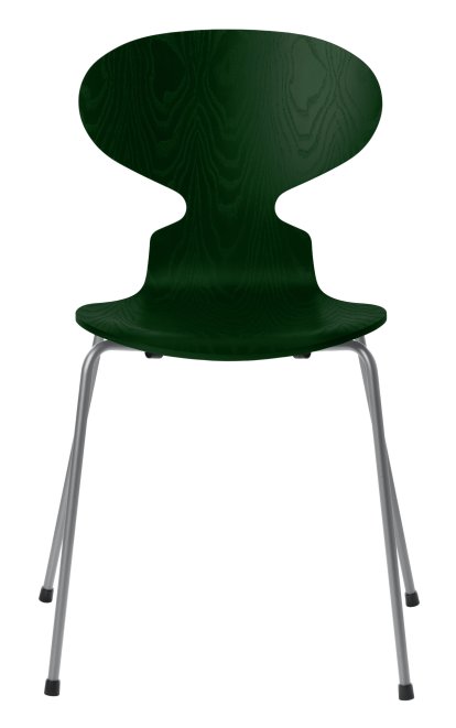 Chaise Fourmi (Ant), Frêne coloré, Evergreen, Silver grey