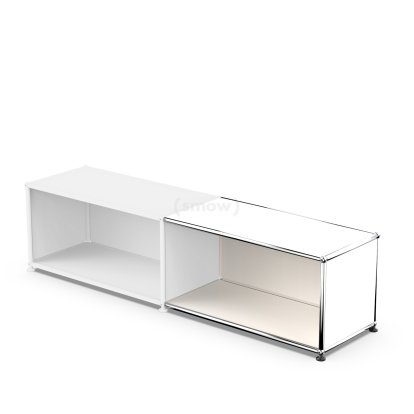 Kit d’extension horizontale USM Haller  1, Blanc pur RAL 9010, 35 cm