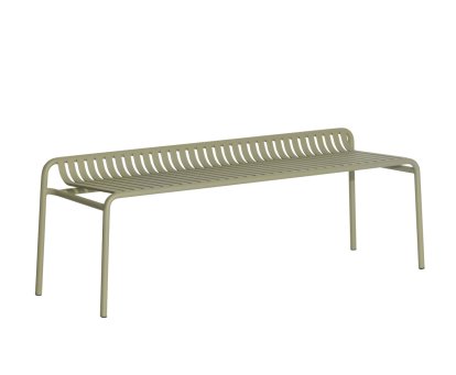 Banc  Week-End, Sans dossier, Vert jade