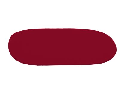 Coussin d'assise pour Panton Chair, Sans rembourrage, Rouge