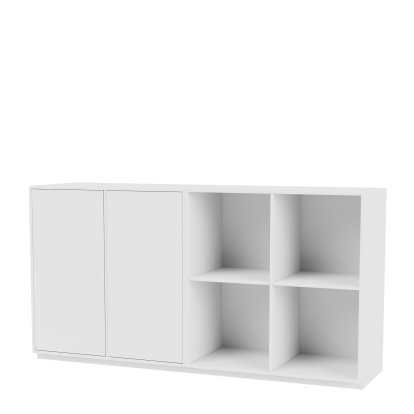 Commode Pair, New White, Socle