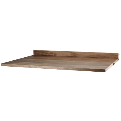Plateau de bureau String System, Placage noyer, L 78 cm x P 58 cm