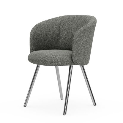 Fauteuil Mikado, Piètement à quatre pieds