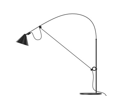 Lampe de table Ayno S, Noir, Noir, 3000 K