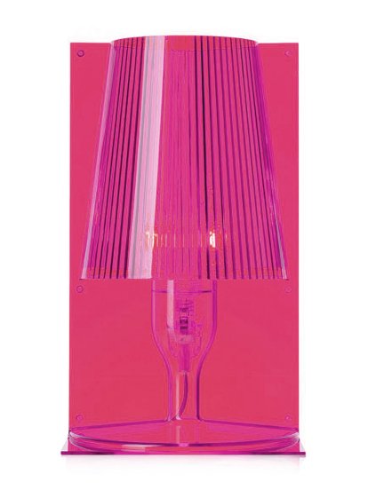 Lampe Take, Transparent, Rose